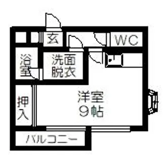 NO7山一ビル【107号室】の間取り