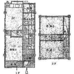 愛知県豊橋市三本木町字新三本木【一戸建】の間取り