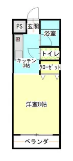 兵庫県赤穂市加里屋【マンション】の間取り