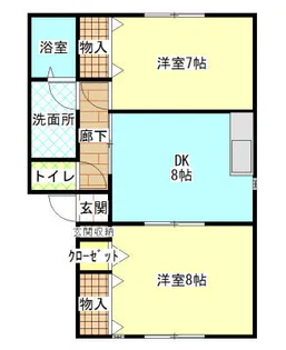 ルミエールC【1階】の間取り