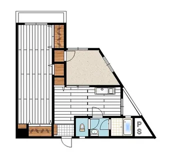 角田ビル大田町【305号室】の間取り