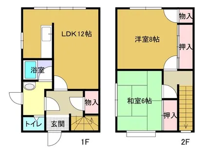 ハイツBAYSIDE【103号室】の間取り