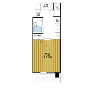 COZY南久宝寺【7階】の間取り