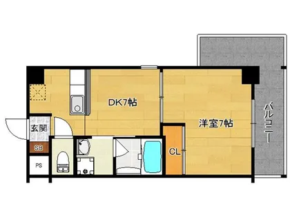 AQUA HILLS (アクアヒルズ)【4階】の間取り