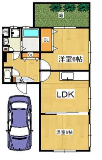 ライズリチャーズⅢ【101号室】の間取り