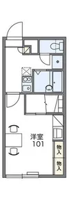 レオパレスvivaⅡ【1階】の間取り