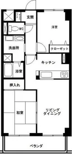 グランドメゾン中小田井【G-2号室】の間取り