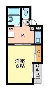 ギャラクシー【5階】の間取り