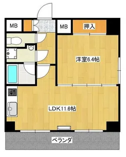 ナビオ池下【2階】の間取り