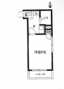 サントピア東海通Ⅰ【503号室】の間取り
