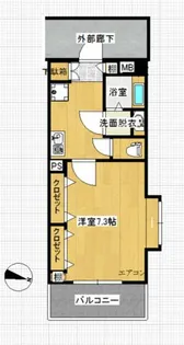 第一光和ビル【208号室】の間取り