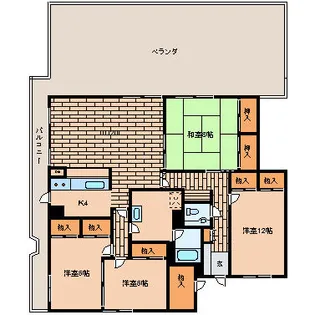 ダイナスティパレス1020【201号室】の間取り
