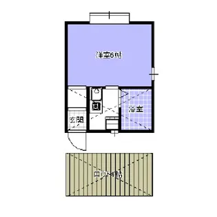 プチメゾン南町【2階】の間取り