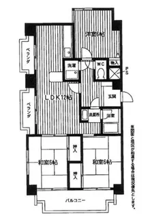 ピアシティ東和神明【501号室】の間取り