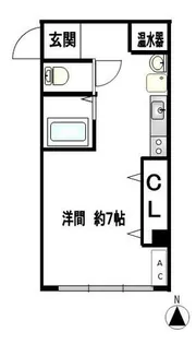 fビル新栄Ⅰ【2階】の間取り