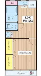 メルマン酒井【1階】の間取り