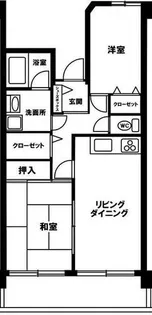 グランドハイリス上社【4-C号室】の間取り