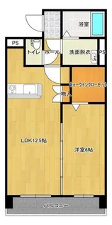 ユクホウビルY11【5階】の間取り