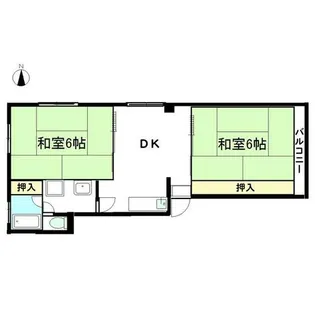 甲斐ビル【302号室】の間取り