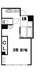 fビル新栄Ⅰ【2階】の間取り