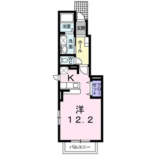 mion【101号室】の間取り