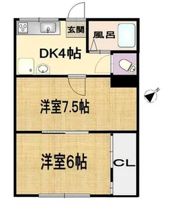 fメゾン熱田Ⅱ【302号室】の間取り