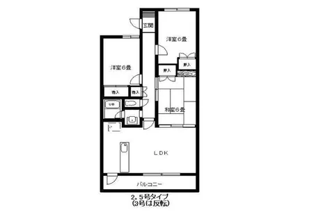 ヴィラージュ集【3階】の間取り