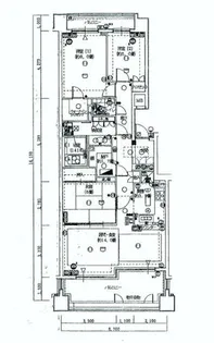 東山シティハウス【5階】の間取り