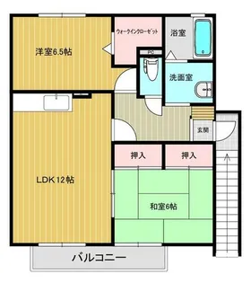 グランシャリオ【A202号室】の間取り