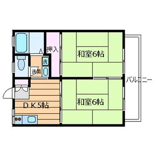 大阪府摂津市正雀2丁目【アパート】の間取り