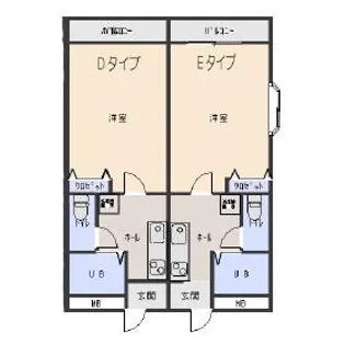 ジュネスI【3階】の間取り