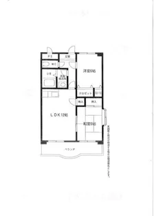 ルミナス吉田【203号室】の間取り