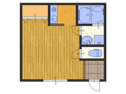 アクティー神戸【313号室】の間取り