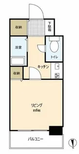 鷹の巣センチュリー【201号室】の間取り