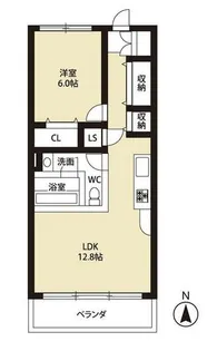 SK BUILDING−3【5階】の間取り