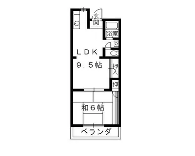 キタヤコーポ【302号室】の間取り