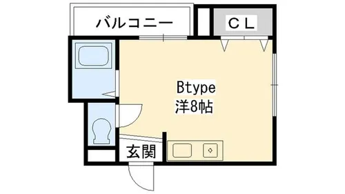 KOEIビル【4E号室】の間取り