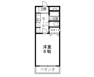 マメゾン21【403号室】の間取り