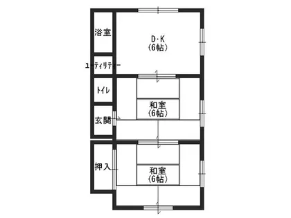 中島文化【2F号室】の外観