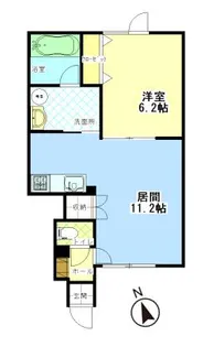 Blossom(ブロッサム)【1階】の間取り