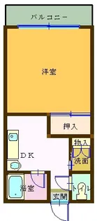 ベルディ21【1階】の間取り