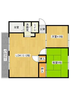 サンシティ栄【2階】の間取り