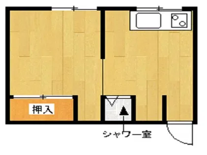 双葉荘【7号室】の間取り