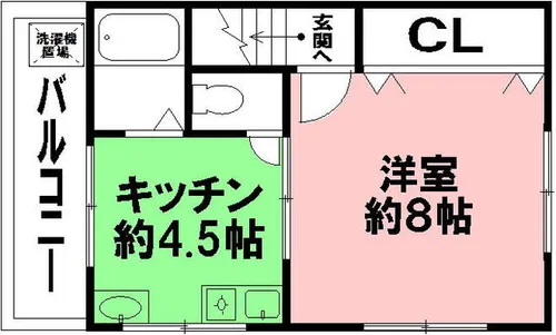 メゾンピコ【201号室】の間取り