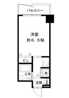 ジョイフル堺【4階】の間取り