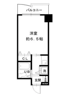ジョイフル堺【4階】の間取り