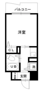 ジョイフル堺【6階】の間取り