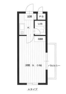 コンフォールまきの【201号室】の間取り