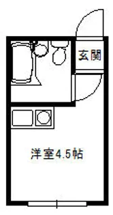 オプティ神戸【2階】の間取り