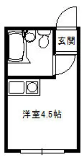 オプティ神戸【2階】の間取り
